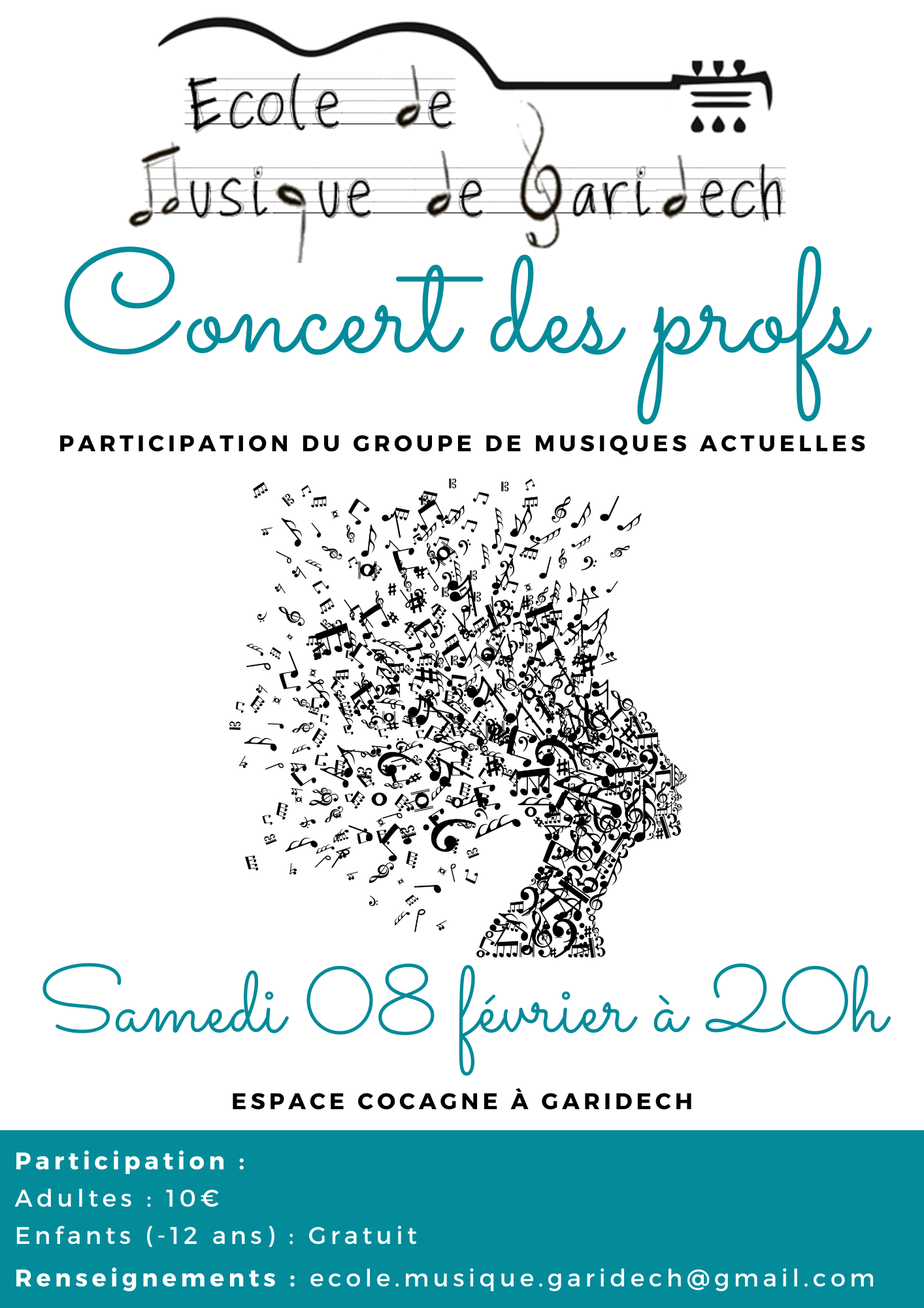 Illustration événement Concert des profs